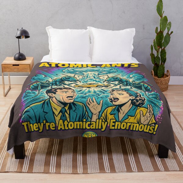 Item preview, Atomic Ants Sci-Fi Movie Poster designed and sold by Normandy Road Heritage™ - Vintage Garage Art.