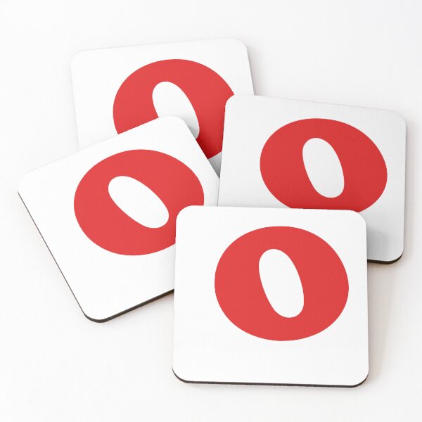 Item preview, Red Alphabet Sets - O designed and sold by Bad Zombie .