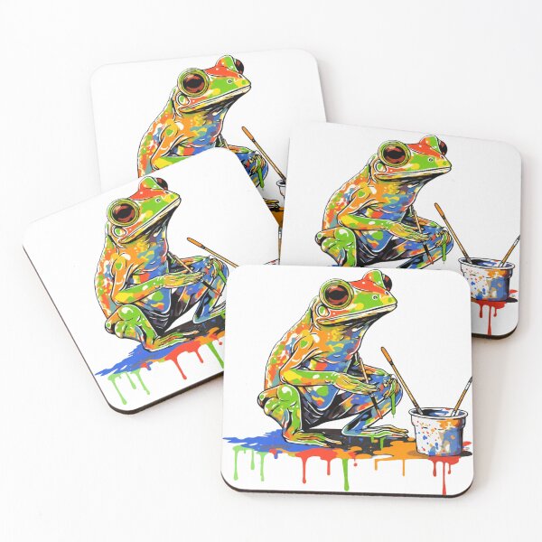 Item preview, watercolor froggy designed and sold by PhiloDoh.