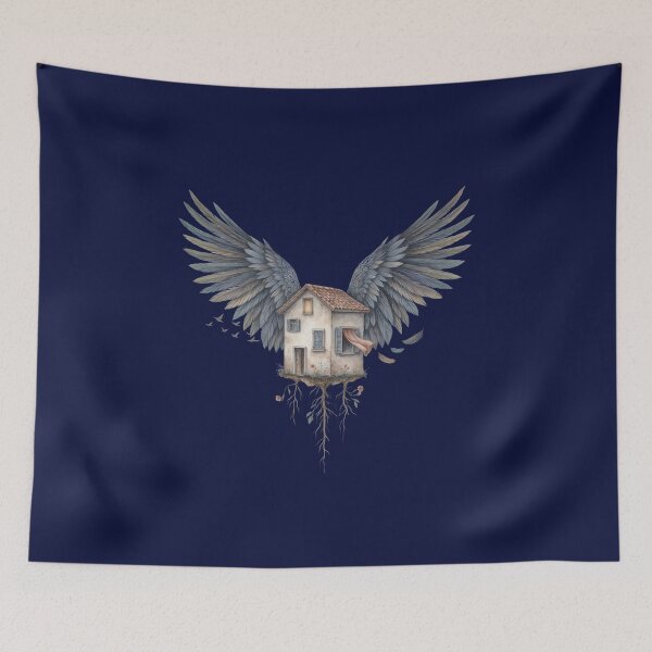Item preview, he House That Grew Wings designed and sold by Sezee.