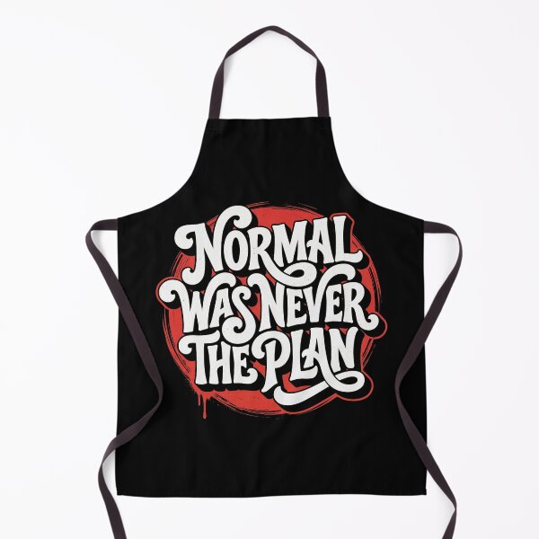 Item preview, Normal Was Never the Plan Bold Rebel Typography designed and sold by TripleFour444.