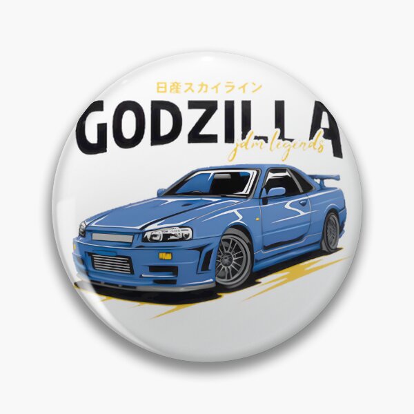 Item preview, Retro Blue Skyline Gt-R Jdm Sports Car Design ⭐⭐⭐⭐⭐ designed and sold by ziyat123.