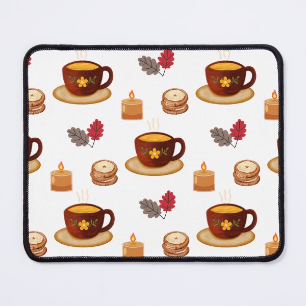 Item preview, Cozy Autumn Hot Drink, Cookies and Fall Leaves designed and sold by BigDigital.
