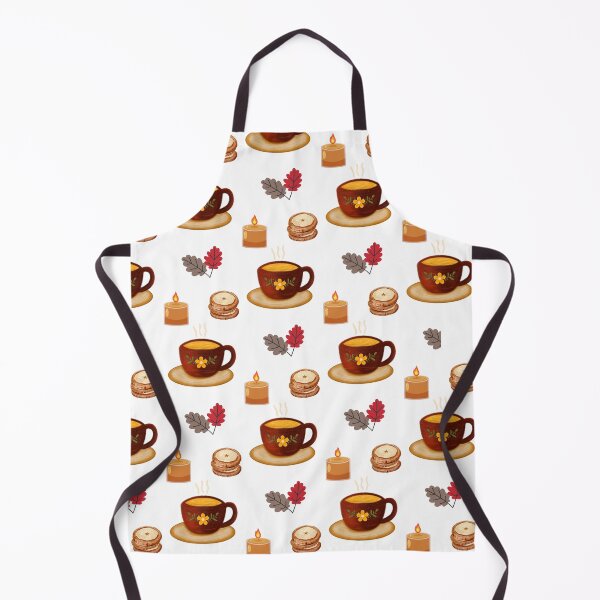 Item preview, Cozy Autumn Hot Drink, Cookies and Fall Leaves designed and sold by BigDigital.
