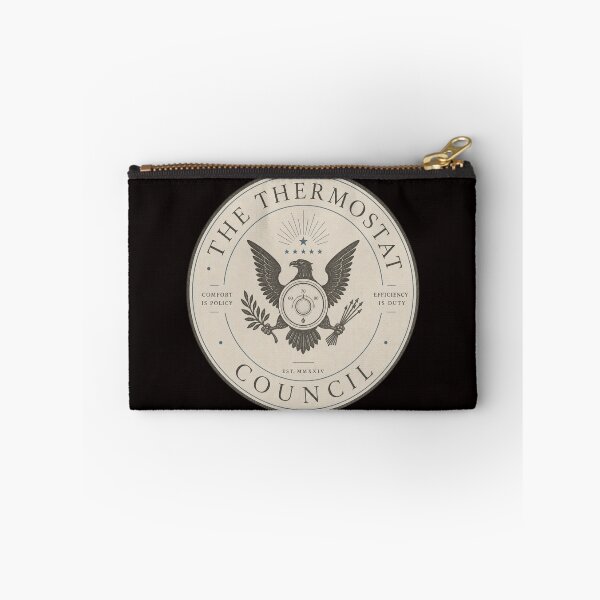 Item preview, The Thermostat Council vintage seal with eagle and dial designed and sold by Rue Design Company.