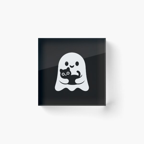 Item preview, Ghost Hugging a Cat designed and sold by jkrphoto.