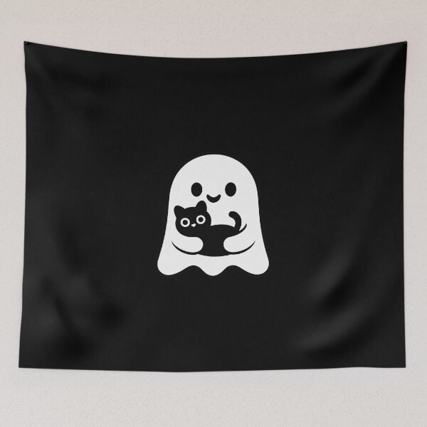 Item preview, Ghost Hugging a Cat designed and sold by jkrphoto.