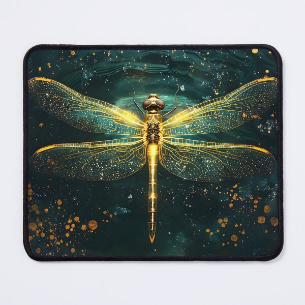 Item preview, 3d Render Of Glowing Dragonfly, Rich Forest designed and sold by Checho30.