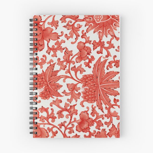 Item preview, Red Ornamental Floral Pattern – Vintage Botanical Damask Design designed and sold by Good_Things.