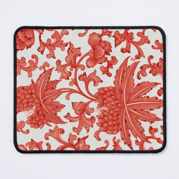 Item preview, Red Ornamental Floral Pattern – Vintage Botanical Damask Design designed and sold by Good_Things.