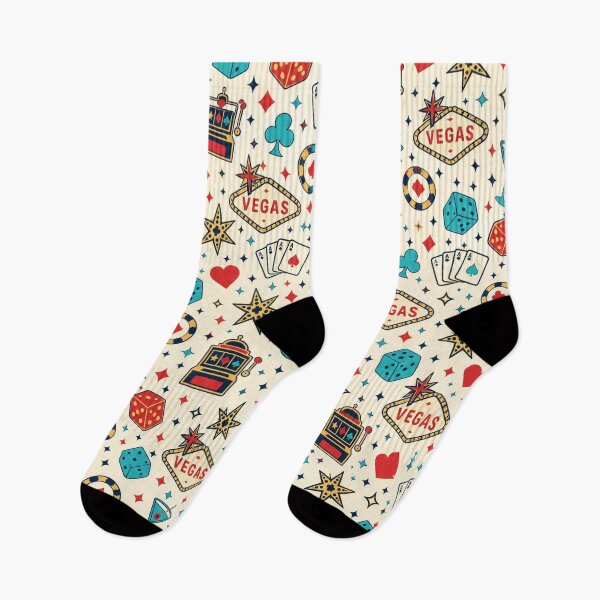 Item preview, Las Vegas Casino Pattern, Poker Dice Slot Machine Retro Print designed and sold by TM DESIGNS AND MORE.
