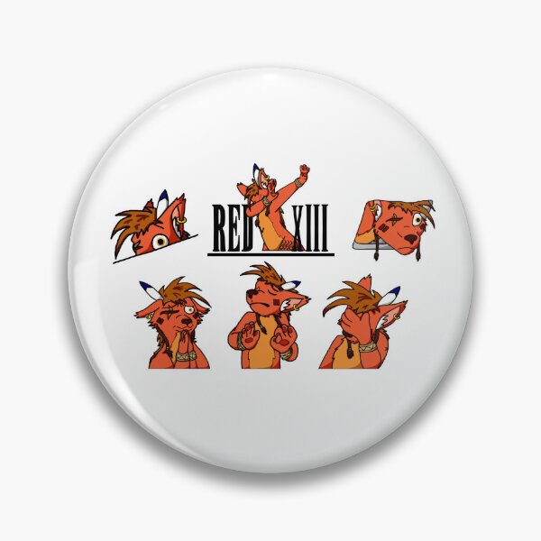 Item preview, Memein' Red XIII designed and sold by SparkleSporkArt.