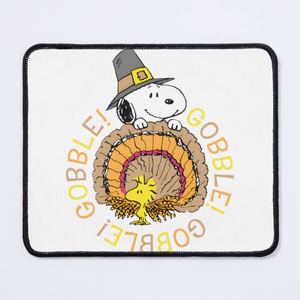 Item preview, Snoopy And Woodstock Thanksgiving Gobble Cute Peanuts Fall Holiday Design LIMITED EDITION designed and sold by kimcstein.
