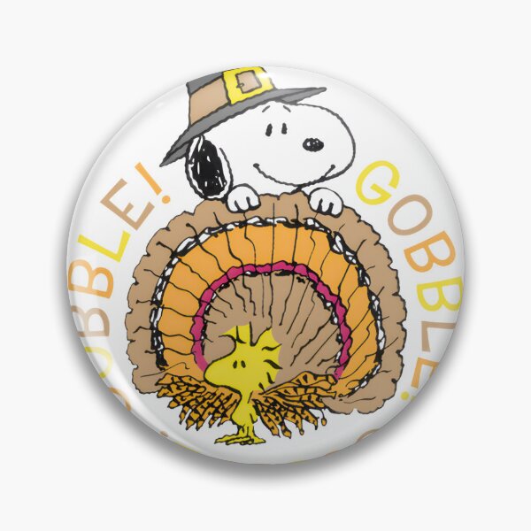 Item preview, Snoopy And Woodstock Thanksgiving Gobble Cute Peanuts Fall Holiday Design LIMITED EDITION designed and sold by kimcstein.
