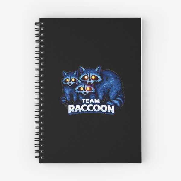 Item preview, Team Raccoon designed and sold by Broken Antler Designs .