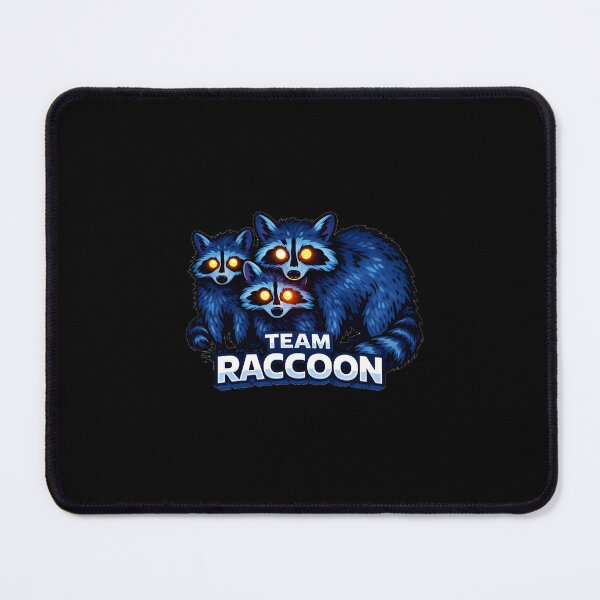 Item preview, Team Raccoon designed and sold by Broken Antler Designs .