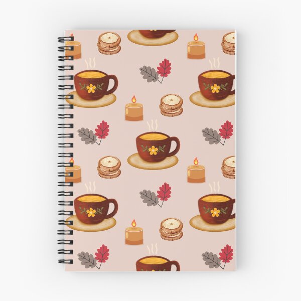 Item preview,  Cozy Autumn Hot Drink, Cookies and Fall Leaves designed and sold by BigDigital.
