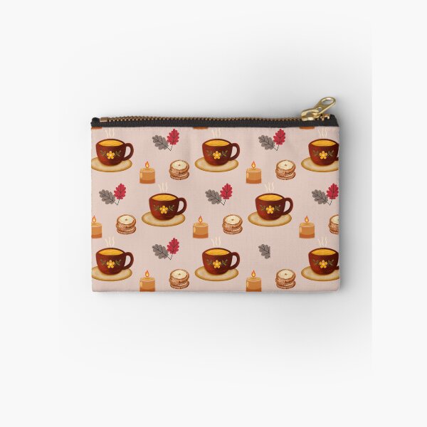 Item preview,  Cozy Autumn Hot Drink, Cookies and Fall Leaves designed and sold by BigDigital.