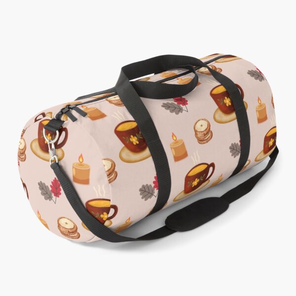 Item preview,  Cozy Autumn Hot Drink, Cookies and Fall Leaves designed and sold by BigDigital.