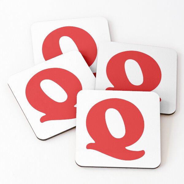 Item preview, Red Alphabet Sets - Q designed and sold by Bad Zombie .