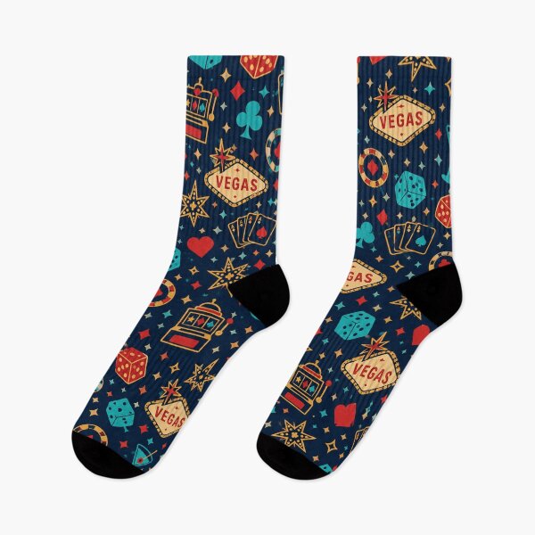 Item preview, Las Vegas Casino Night Pattern, Poker Slots Retro Graphic Print designed and sold by TM DESIGNS AND MORE.