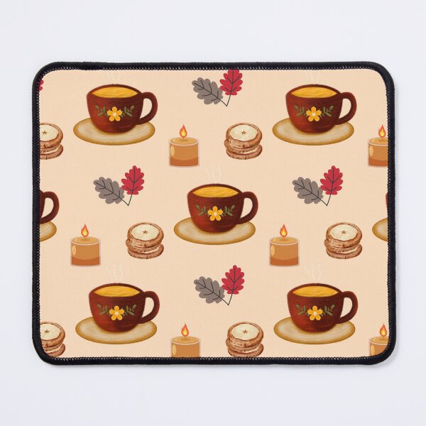 Item preview, Cozy Autumn Hot Drink, Cookies and Fall Leaves designed and sold by BigDigital.
