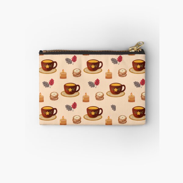 Item preview,   Cozy Autumn Hot Drink, Cookies and Fall Leaves designed and sold by BigDigital.
