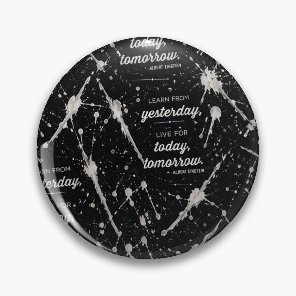 Item preview, Learn From Yesterday Quote and Splatter Mixed Media Art designed and sold by THE SPLATTERED HAUS BY SAGE BANKS.
