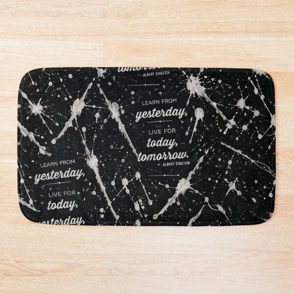 Item preview, Learn From Yesterday Quote and Splatter Mixed Media Art designed and sold by THE SPLATTERED HAUS BY SAGE BANKS.