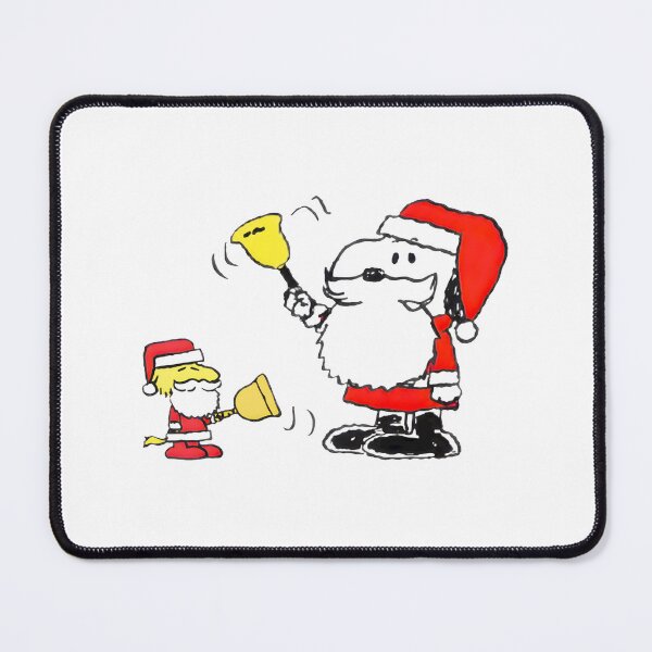 Item preview, Santa Snoopy Ringing The Bell Christmas Holiday Cute Peanuts Design PERFECT GIFT FOR YOU AND FRIENDS designed and sold by kimcstein.