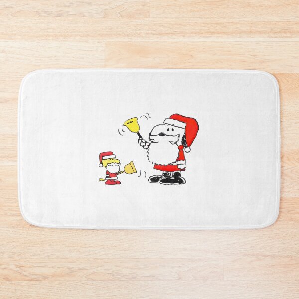 Item preview, Santa Snoopy Ringing The Bell Christmas Holiday Cute Peanuts Design PERFECT GIFT FOR YOU AND FRIENDS designed and sold by kimcstein.