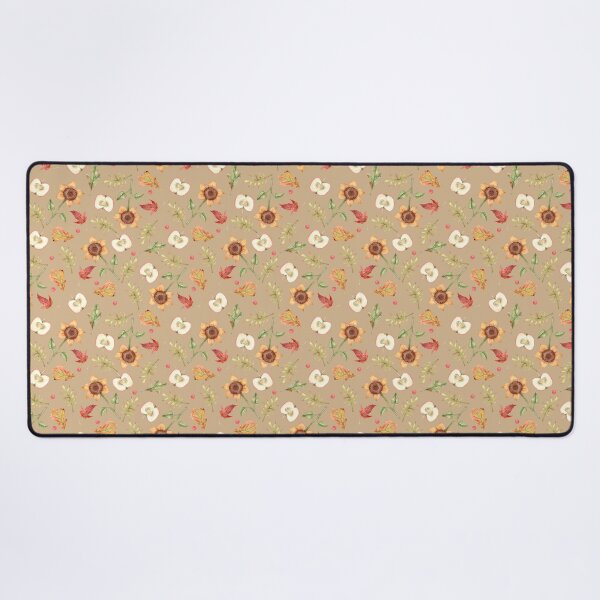 Item preview, Autumn Apples & Sunflowers – Watercolor Fall Pattern designed and sold by White Rabbit Design .