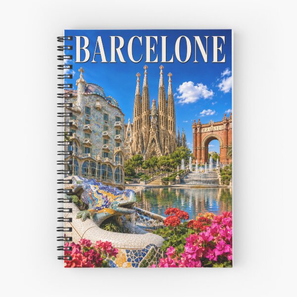 Item preview, Barcelona, the colorful wonders of Gaudí designed and sold by Pixel Otaku Gallery.