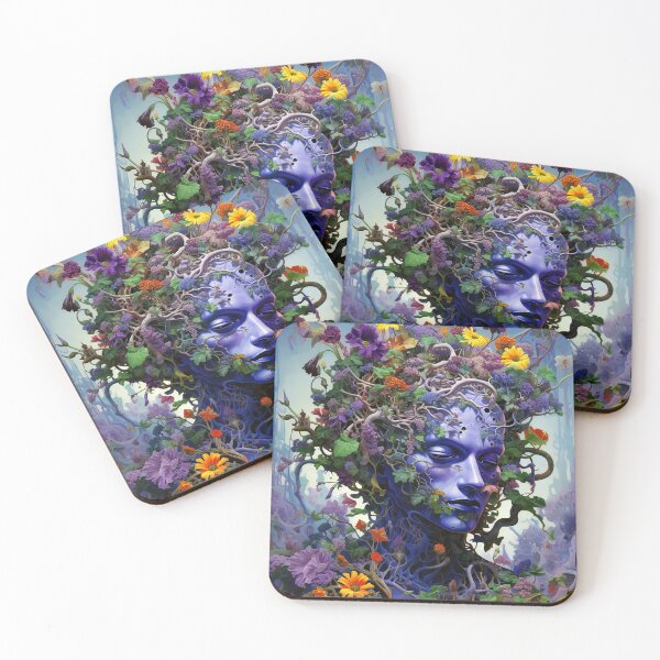 Item preview, Fantasy Imaginary Surreal Universe Worlds Floral Vines Individual  designed and sold by DEC02.