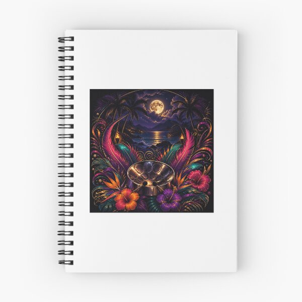 Item preview, Moonlit Steelpan Paradise designed and sold by NikkiLeeCustom.