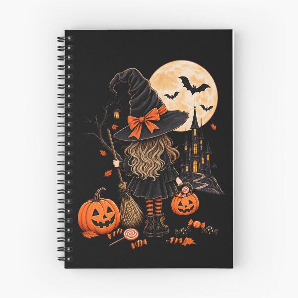 Item preview, Mystical Halloween Witch Under Moonlight designed and sold by NucciCollective.
