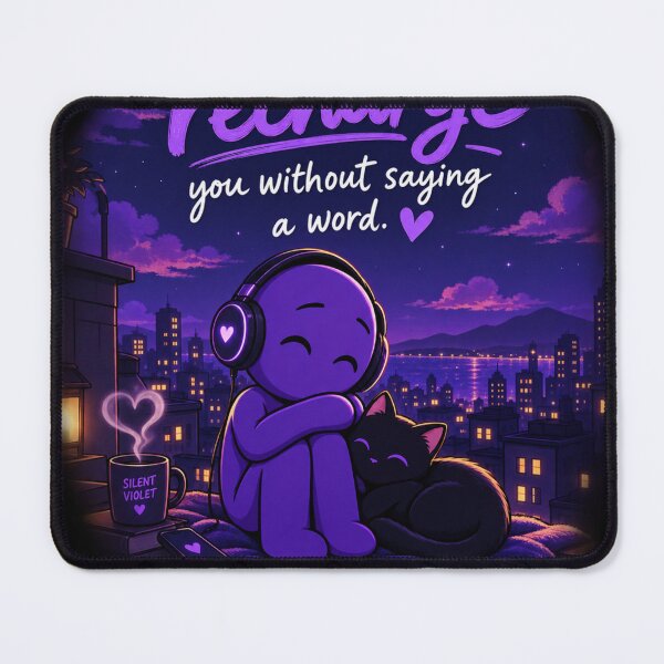 Item preview, Some People Recharge You Without Saying a Word – Silent Violet designed and sold by Silent Violet.