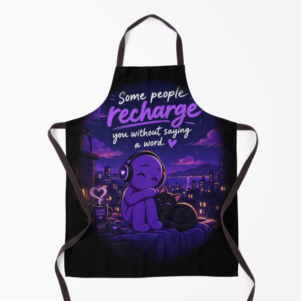 Item preview, Some People Recharge You Without Saying a Word – Silent Violet designed and sold by Silent Violet.