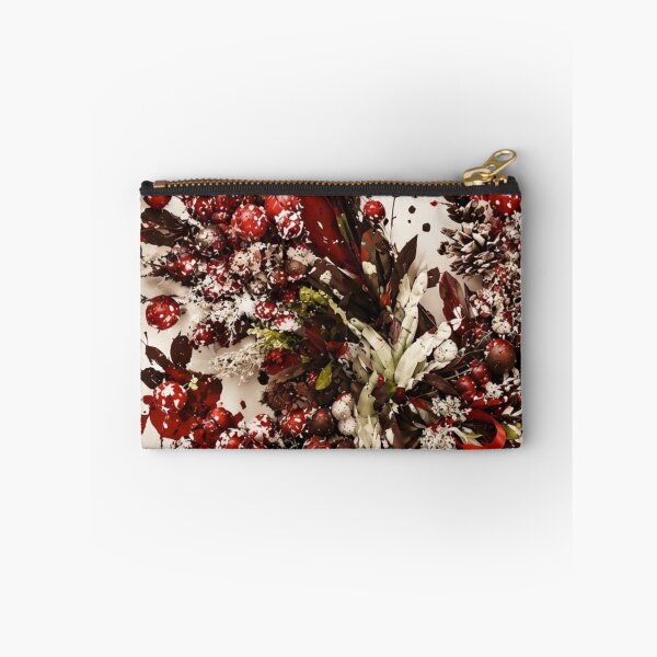 Item preview, Winter Berry and Pinecone Botanical Mixed Media Art designed and sold by THE SPLATTERED HAUS BY SAGE BANKS.