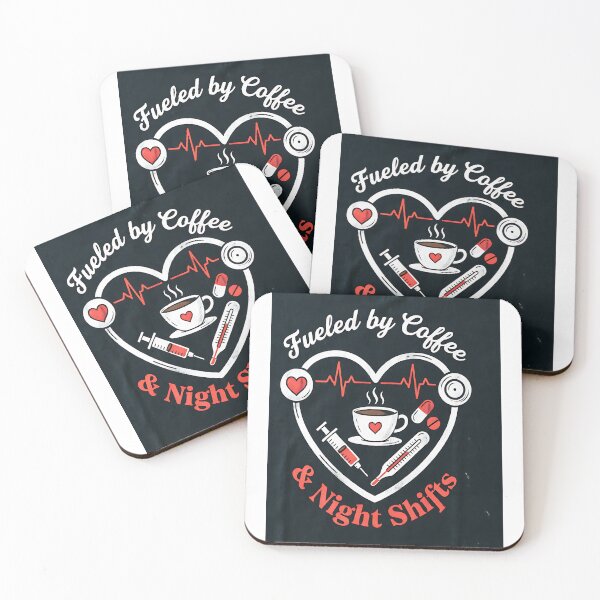 Item preview, Nurse Life, Powered by coffee & safety protocols designed and sold by amazouz1.