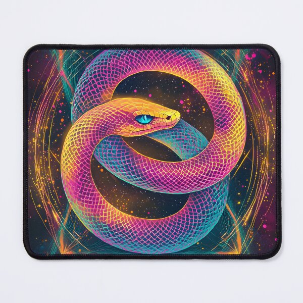 Item preview, 3d Render Of Cosmic Ouroboros Serpent, Vibrant designed and sold by Checho30.