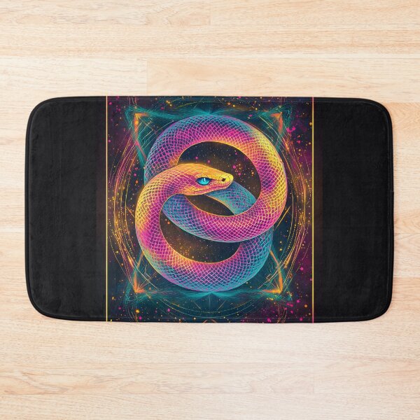 Item preview, 3d Render Of Cosmic Ouroboros Serpent, Vibrant designed and sold by Checho30.