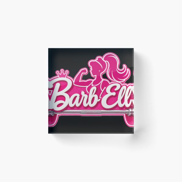 Item preview, Barb Ell logo Girly Gym Shirt designed and sold by Beyond Death.