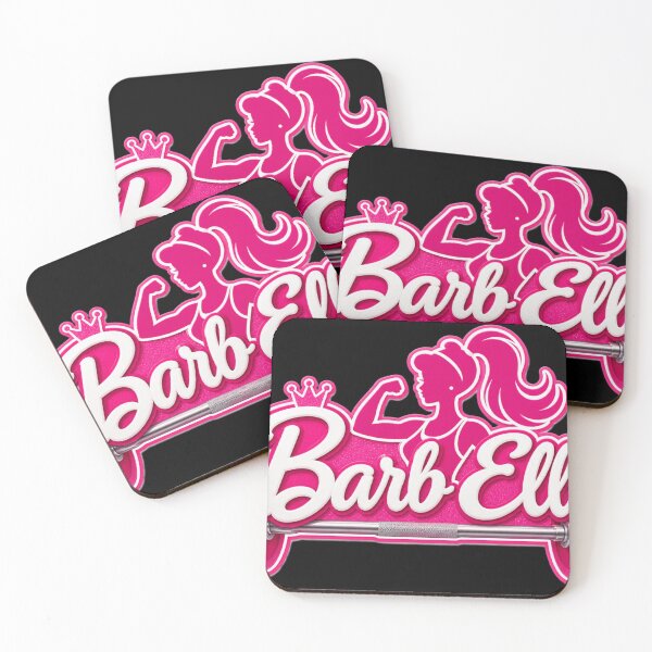 Item preview, Barb Ell logo Girly Gym Shirt designed and sold by Beyond Death.