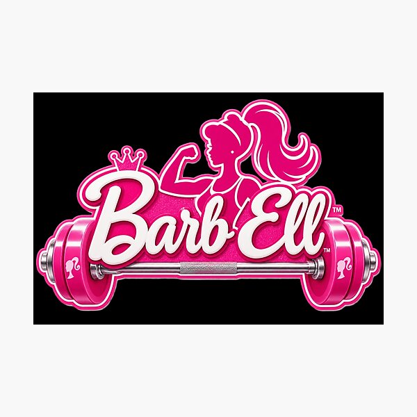 Item preview, Barb Ell logo Girly Gym Shirt designed and sold by Beyond Death.
