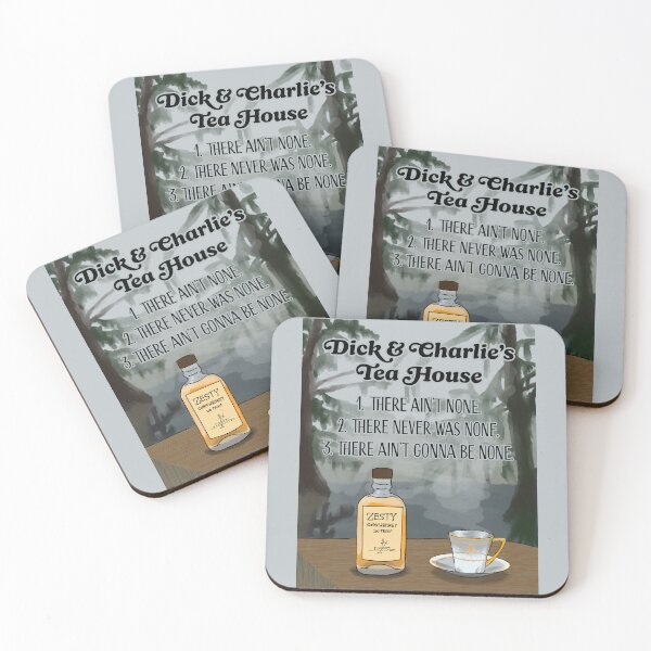 Item preview, Dick & Charlie's Tea House Rules designed and sold by TexocentristArt.