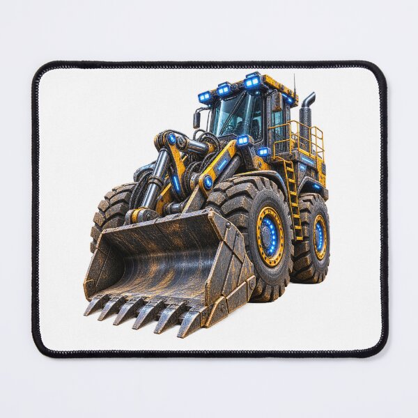 Item preview, Steel Wheel Loader V5+ – Heavy Industrial Front Loader designed and sold by SteelCoat Studio.