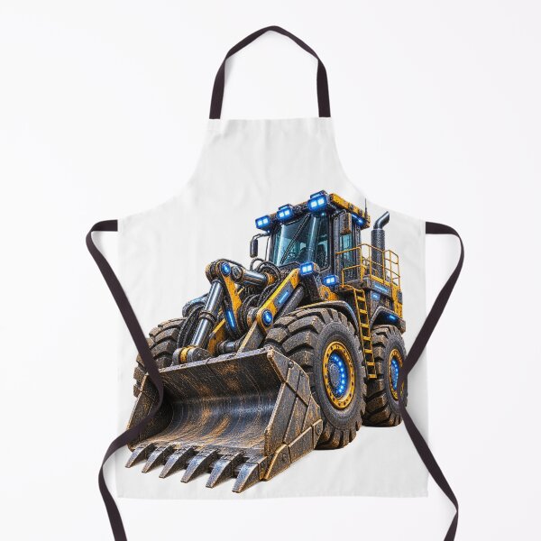 Item preview, Steel Wheel Loader V5+ – Heavy Industrial Front Loader designed and sold by SteelCoat Studio.