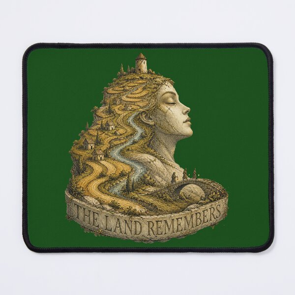 Item preview, The Land Remembers Mother Earth Gaia Fantasy Nature designed and sold by SVox.