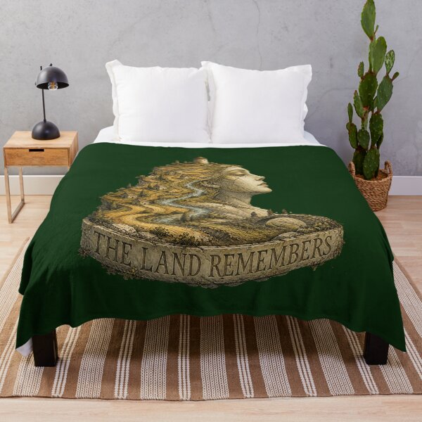 Item preview, The Land Remembers Mother Earth Gaia Fantasy Nature designed and sold by SVox.